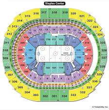 Staples Center Los Angeles Ca Seating Chart View