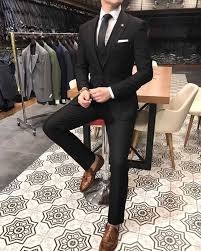Terziademaltun Italyan Stil Slim Fit Ceket Yelek Pantolon Siyah Takim Elbise T3116 1 Siyah Takim Elbise Siyah Takim Elbise Erkek Erkek Moda Tarzlari