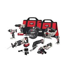 Porter Cable Pcck619l8 20v Max Lithium Ion 8 Tool Combo Kit Amazon Com Porter Cable Combo Kit Cordless Power Tools