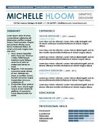 Modern Resume Templates [64 Examples - Free Download]