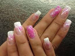 Gelnagel Glitzer French Nagel Glitzer Nageldesign Glitzer Gelnagel Glitzer