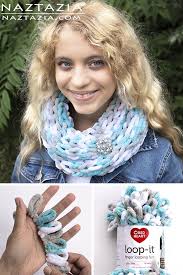 How to make an infinity scarf for beginners with just yarn | good housekeeping. How To Make A Scarf With Loop Yarn Finger Knitting Projects Scarf Yarn Finger Knit Scarf