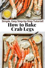 Grilling crab legs is as easy as 1, 2, 3! Baked Crab Legs The Wooden Skillet