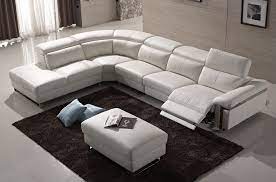 Ce très joli canapé en cuir italien de grand luxe, cuir de vachette va vous ravir. Canape D Angle Relax En Cuir Buffle Italien De Luxe Relaxino Blanc Angle Gauche Mobilier Prive