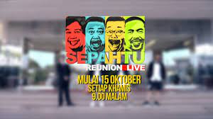 Rancangan sepahtu reunion live ini merupakan rancangankhas untuk kumpulan mereka di pentas dan di kaca tv. Sepahtu Reunion Live 2020 Episod 8 Jangan Tinggal Daku Layanon9