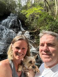 Sly Park waterfall at Jenkinson Lake in Pollock Pines