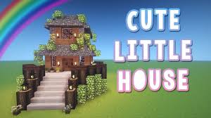 Cute Little House A Minecraft Tutorial Youtube Minecraft Tutorial Minecraft House Tutorials Minecraft Blueprints