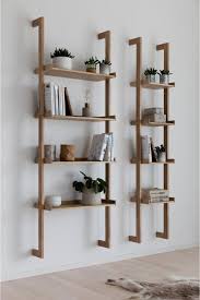 Regal Holz Regal Holz Wandregal Wohnzimmer Skandinavische Bucherregale
