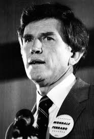 Us Elections. Us Senator Gary Hart At The Democratic National Convention In  San Francisco History