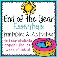 You can make any of these ideas as simple as you want or you can go all out with help from parent volunteers. End Of The Year Ideas Activities Printables Thehappyteacher