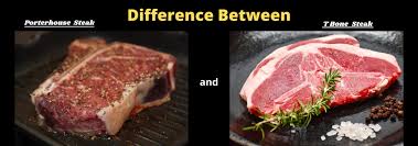 This steak is generally cut from a section between the sixth and twelfth ribs. Difference Between Porterhouse Steak And T Bone Steak Warmchef Com