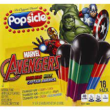 Caps strength and other abilities vary depending on universe. Popsicle Marvel Avengers Assemble Flavored Ice Pops 20 Ct Box Popsicles Chief Markets