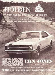 1968 Ern Jones Holden Dealer Hk Holden Monaro Gts 327 Aussie Original Magazine Advertisement Australian Cars Holden Holden Australia
