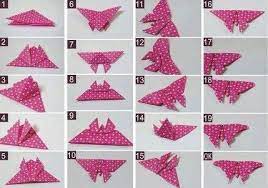 Origami Paso A Paso Mariposa Origami Mariposas Tutoriales De Manualidades Manualidades