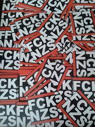 Each of our products is made just for you as we only print when we receive your order for it, avoiding textile waste. Aufkleber Fck Nzs 100 Stuck Aufkleber Fahnen Plakate Aufkleber Propaganda Roter Shop De
