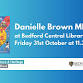 Danielle Brown MBE at Bedford Central Library on event image