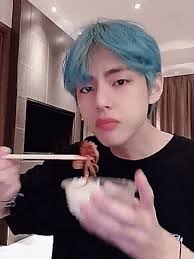 Bts #kimtaehyung #bulletproofgallery #btsvcutephotos #bg #btspicturesthis video introduce some best and selected pictures of kim taehyung . Taehyung Bts V Gif Taehyung Bts V Blue Hair Discover Share Gifs