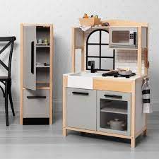 You find everything from stoneware dishes, mugs, pitchers, a pizza stone, and many more kitchen items in neutral and gorgeous fall colors. Toy Fruit And Vegetables Hearth Hand With Magnolia Ikea Play Kitchen Childrens Play Kitchen Kitchen Sets