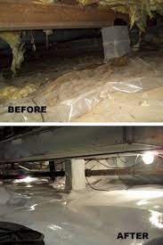 J & j asphalt co. Damp Crawl Space Repair Rapid Foundation Repair
