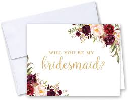 What is great about these will you be my bridesmaid cards is that you can use them anyway you want. Amazon Com 8 Will You Be My Bridesmaid Cards And 2 Maid Of Honor Cards Bold Floral Bridesmaid Proposal Bridal Party Card Bridesmaid Card Health Personal Care