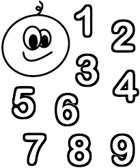 Color by number pages with multiple numbers per color. Numbers Free To Color For Children Numbers Kids Coloring Pages