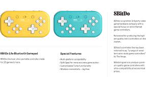 Nintendo switch lite controller faceplate replacement custom shell case. Amazon Com 8bitdo Lite Bluetooth Gamepad For Switch Lite Switch Windows Yellow Edition Video Games