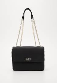 Découvrez les sacs guess sur sarenza. Guess Chain Convertible Xbody Flap Sac Bandouliere Black Noir Zalando Fr