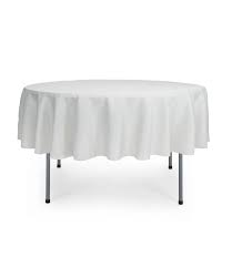 Dress it up by adding table runners or. 70 White Polyester Round Tablecloth Party Supplies Paper Party Supplies
