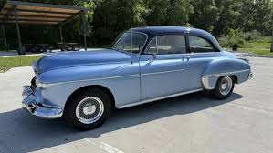 Image result for Crest Blue 1950 Oldsmobile