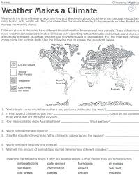 Air Masses And Fronts Worksheet All About Worksheet Weather Worksheets Science Worksheets Geography Worksheets