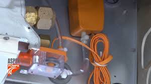 Instructional video from components direct which explains how to fit a little giant condensate pump. Install Of Mini Orange Pump On Ceiling Unit Youtube