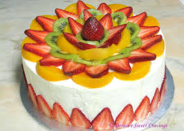 Pin By Teresa Simmons Kirkesy On Tres Leches Cakes Fruit Cocktail Cake Easy Cake Decorating Fresh Fruit Cake