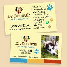 With easy personalization tools at your disposal, your dog business cards will definitely impress your furry patients. Customize Pet Theme Cards Myeagleprint Online Printing Services