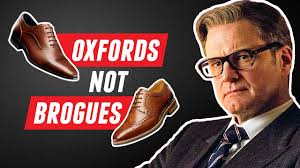 Cole haan grand essex men's leather oxford shoes. The Kingsman Were Wrong Oxfords Not Brogues Explained Youtube