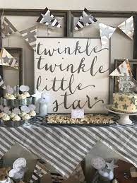 Rustic Twinkle Star Gender Reveal Baby Shower Kara S Party Ideas Twinkle Twinkle Baby Shower Baby Shower Gender Reveal Baby Shower Inspiration