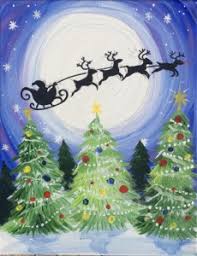 The corn syrup makes the icing nice and shiny, while the ratio of confectioners' sugar to water keeps it thick. Easy Christmas Paintings Step By Step Painting With Tracie Kiernan