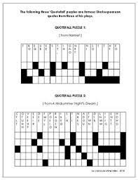 Recent coverage in major new outlets has called attention. Shakespearean Quotefall Puzzles By La Classe De Mme Genevieve Tpt