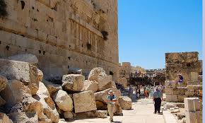 The first temple was completed in 957 bce and destroyed by the babylonians in 587/586 bce. Column Remains Of Jerusalem S Second Temple Current Publishing