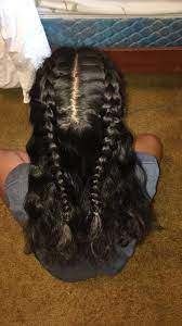 Dutch Braided Half Up Half Down Half Braided Hairstyles Dutch Braid Half Up Rope Braided Hairstyle