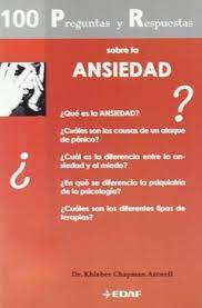 ¿por qué se enoja jehová con salomón, y qué le dice? Libro 100 Preguntas Y Respuestas Sobre La Ansiedad Khleber Chapman Attwell Isbn 9788441418936 Comprar En Buscalibre