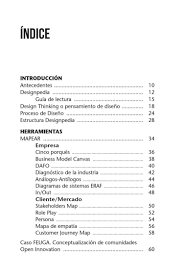 Designpedia es un manual imprescindible sobre design thinking que recopila todas las herramientas con las que llevar a cabo los retos de la innovación y el emprendimiento en torno a cuatro fases: Designpedia Pdf Pdf Txt