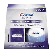 Crest 3d White Whitestrips And Light Teeth Whitening Kit Teeth Whitening