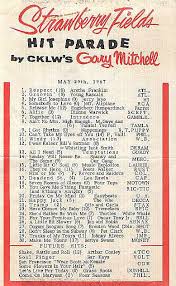 cklw hit parade my good memories music charts 60s music