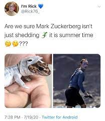 Mark Zuckerberg S Sunscreen Gets Roasted On Twitter Twitter Funny Mark Zuckerberg Zuckerberg
