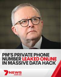 Anthony Albanese is among many politicians whose personal details have been  exposed. 📌 MORE: 7news.link/3W3ET2h