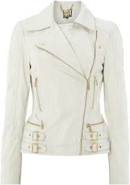 Biba Leather Biker Jacket With Buckle Details Biker Jacket Jackets Leather Biker Jacket