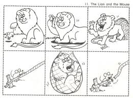 Fairy Tales Lion And The Mouse Fairy Tales Kindergarten Fables For Kids