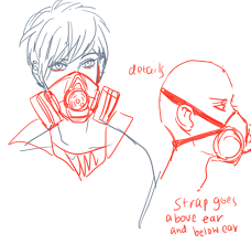 More images for how to draw a gas mask on a face » Pin On Drawing Tutorial X3