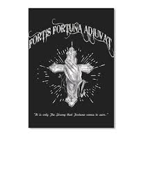 John Wick 2 Fortis Fortuna Tattoo Black Sticker Front John Wick Tattoo Tattoo Quotes For Men Dragon Tattoo Meaning