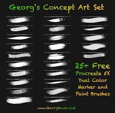 All you need to do is click on more… swipe through the applications until. Georg S Procreate Brushes